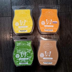 Bundle of Four (4) Scentsy Wax Bars | Assorted Scents
